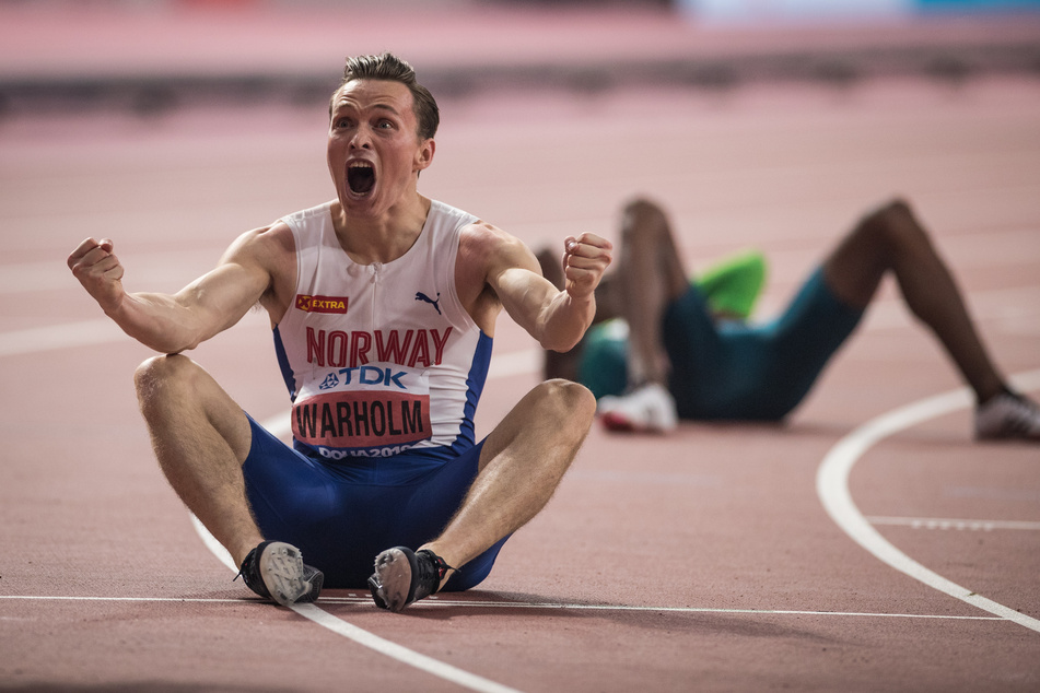 Norwegens Star Karsten Warholm (24), den zweifachen Weltmeister über 400 Meter Hürden. (Archivbild)