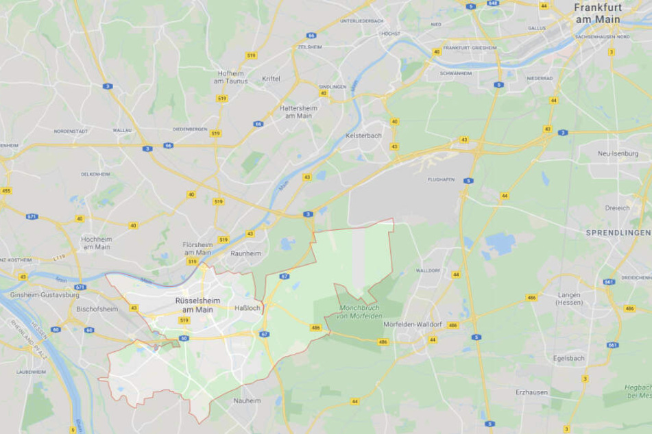 Der Vorfall ereignete sich in Rüsselsheim.