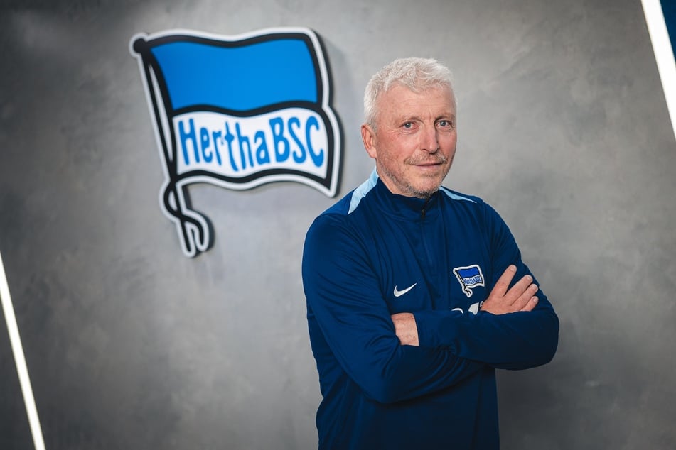 Armin Reutershahn (64) ist der Neue im Trainerteam von Hertha BSC Berlin.