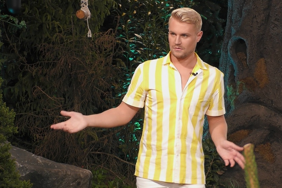 "Prince Charming"-Blondie Aaron Königs (25) bringt Farbe in den tristen Wald.