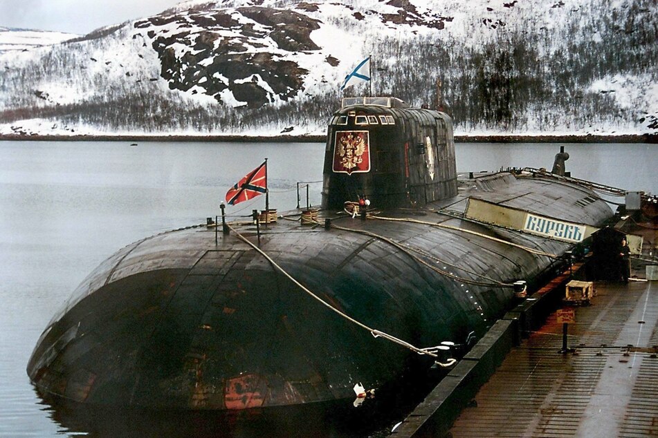 Das verunglückte russische Atom-U-Boot "Kursk". (Archivfoto)