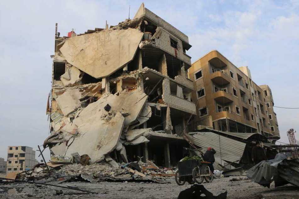 In weiten Teilen Syriens gehören Krieg und Zerstörung inzwischen zum Alltag
