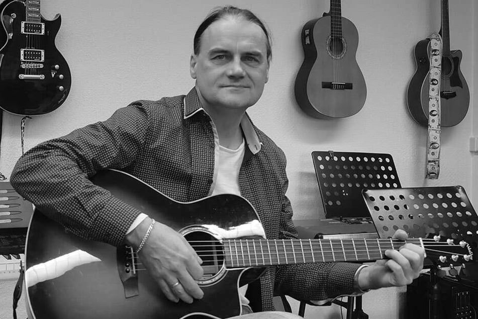 Musik war sein Leben: Jörg Decker (59) aus Lugau starb bei einem Unglück im Urlaub.