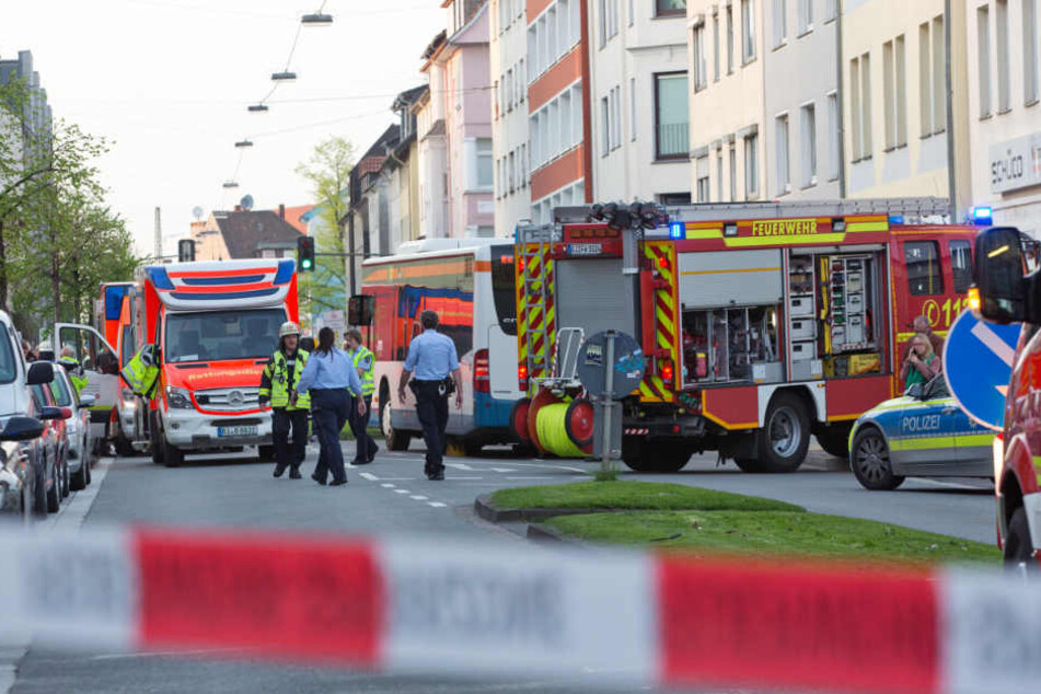 Mehrere Einsatzkräfte sind vor Ort.