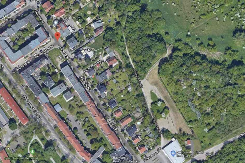 Der Vorfall ereignete sich in der Faberstraße.