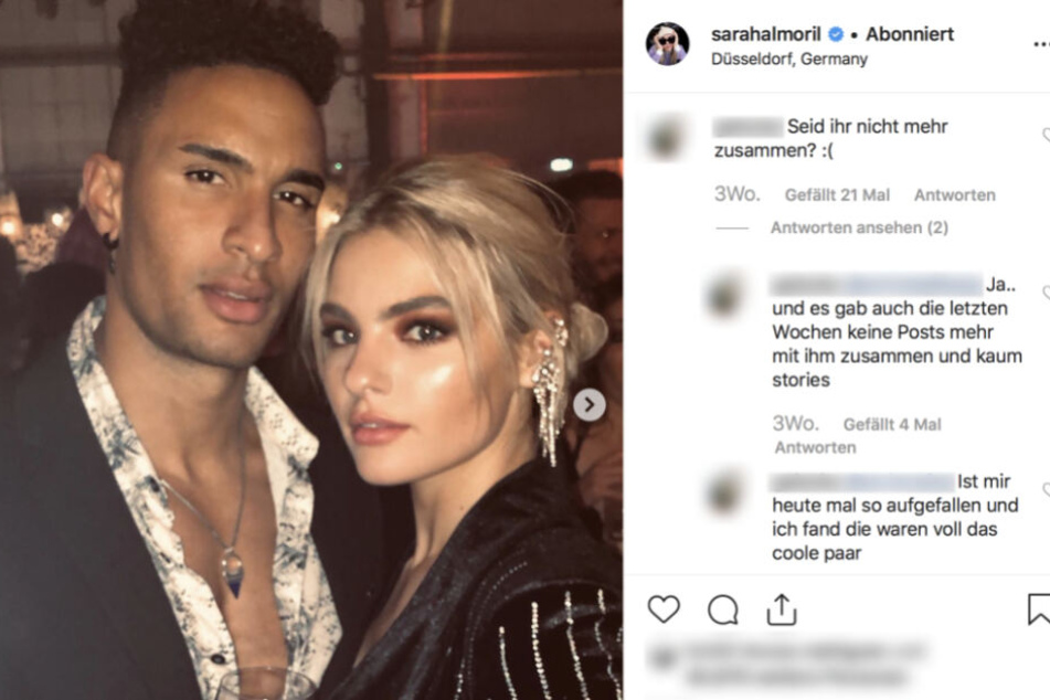 Fans äußern ihren Verdacht unter dem einzigen verbliebenen Paar-Foto auf Sarahs Instagram-Kanal.