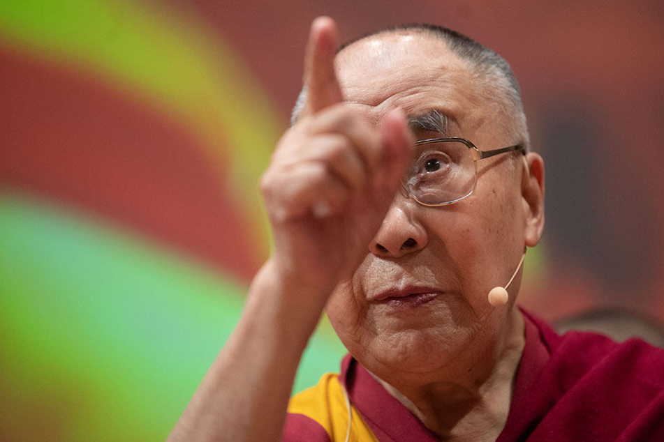 Der Dalai Lama bei einem Besuch in Deutschland.