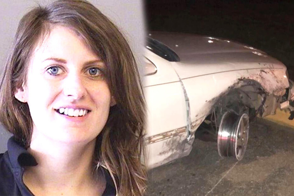 Kellnerin Amy Ann Dillon (28) erwartet eine Anzeige, falls sie an einem Unfall beteiligt war.