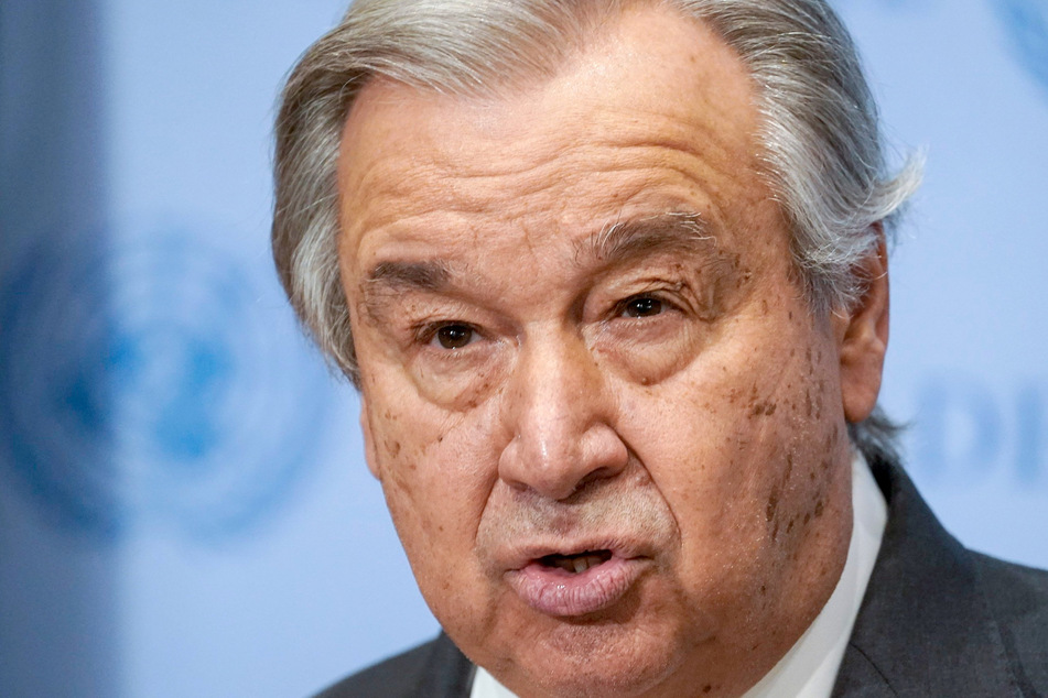 UN-Generalsekretär António Guterres (73).