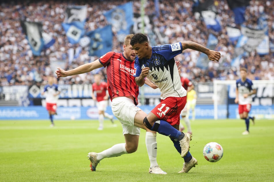 Das Hinspiel im Volksparkstadion im September entschieden die Rothosen mit 2:1 für sich.