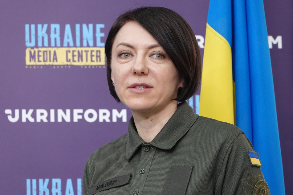 Die ukrainische Vizeverteidigungsministerin Hanna Maljar (44).