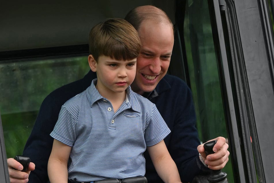 Heir to the British throne Prince William revealed he has to cover his ears at home these days because his son Louis has taken up a new hobby!