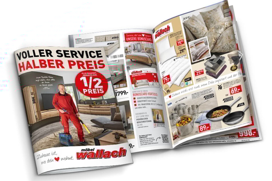 Klicken und durch den Prospekt stöbern.