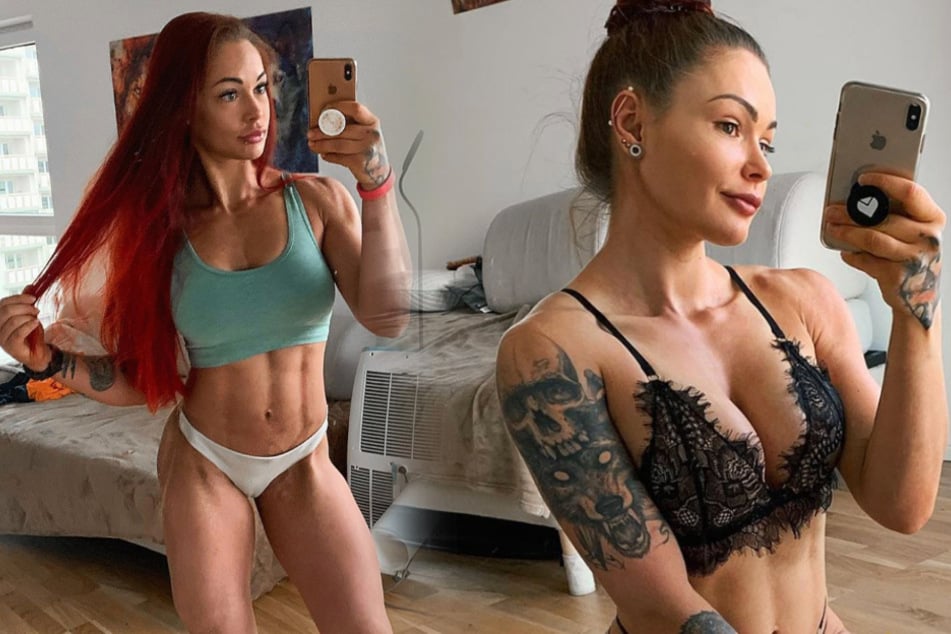 Sexy und sportlich präsentiert sich Lea auf ihrem Instagram-Kanal.
