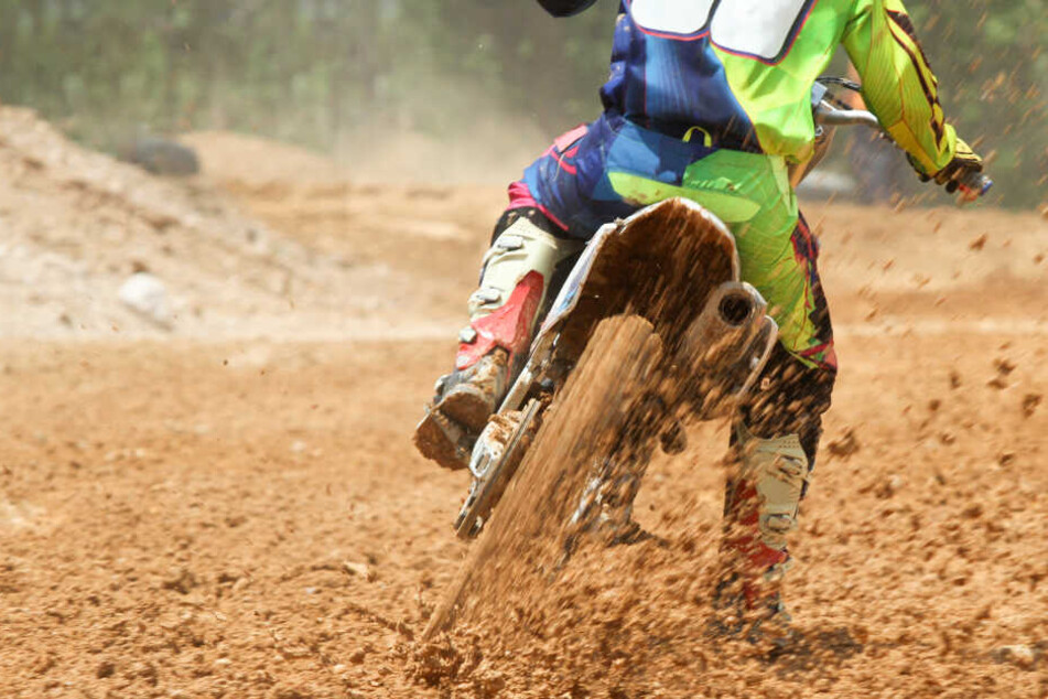 Das Duo hatte es auf eine Trial-Motorrad abgesehen, das in Wettkämpfen eingesetzt wird. (Symbolbild)