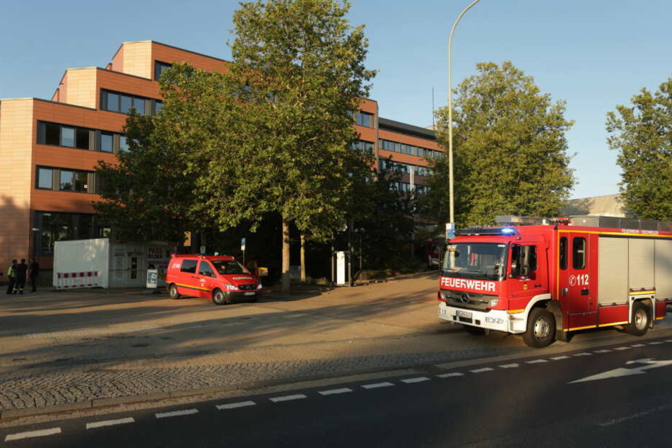 Die Feuerwehr konnte das Rathaus von Eschweiler retten.