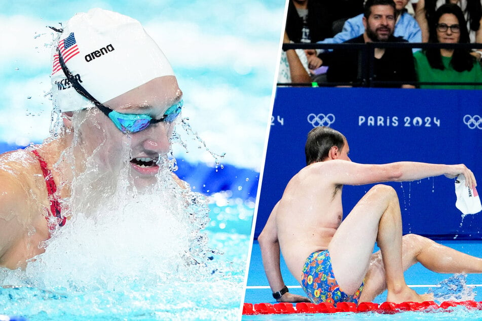 Schwimmerin verliert ihre Badekappe! Was dann passiert, lässt die Massen bei Olympia toben