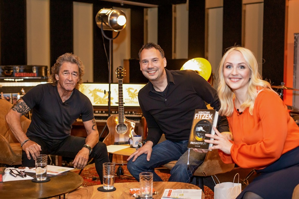 Rocklegende Peter Maffay (71), Bestseller-Autor Sebastian Fitzek (48) und Co-Moderatorin Henriette Fee Grützner (33).
