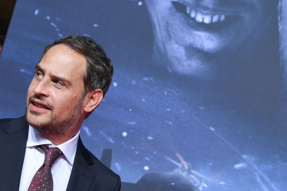 Moritz Bleibtreu bei der Weltpremiere des Films "Abgeschnitten" am Roten Teppich.