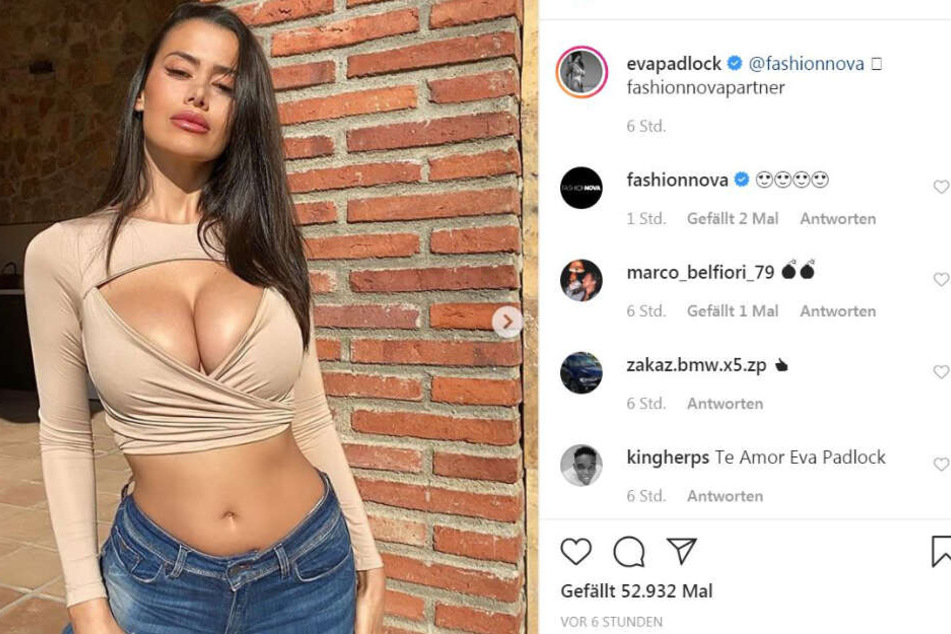 Eva Padlock dürfte manch einem Fan den Tag retten...