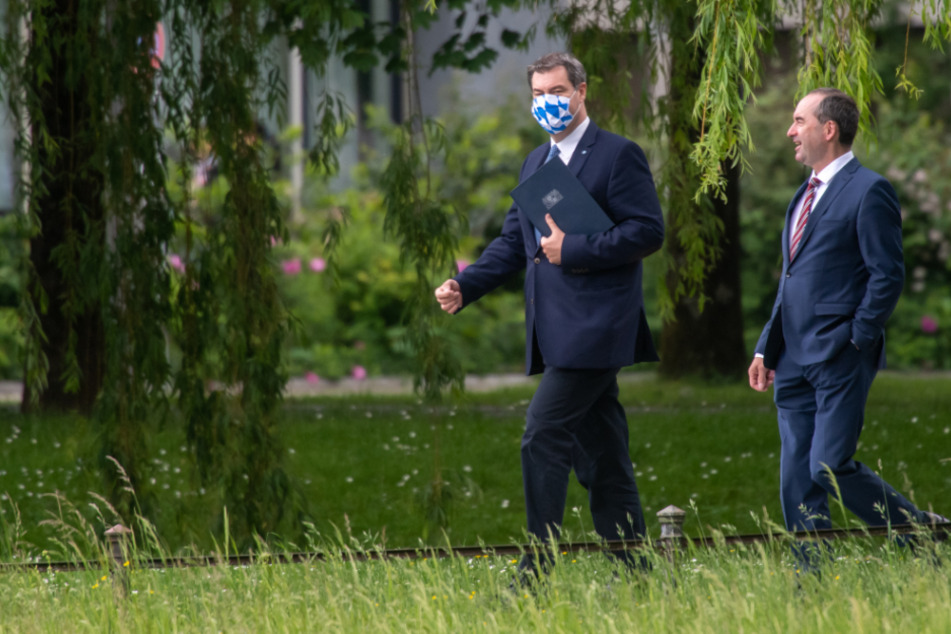 Hubert Aiwanger und Markus Söder.