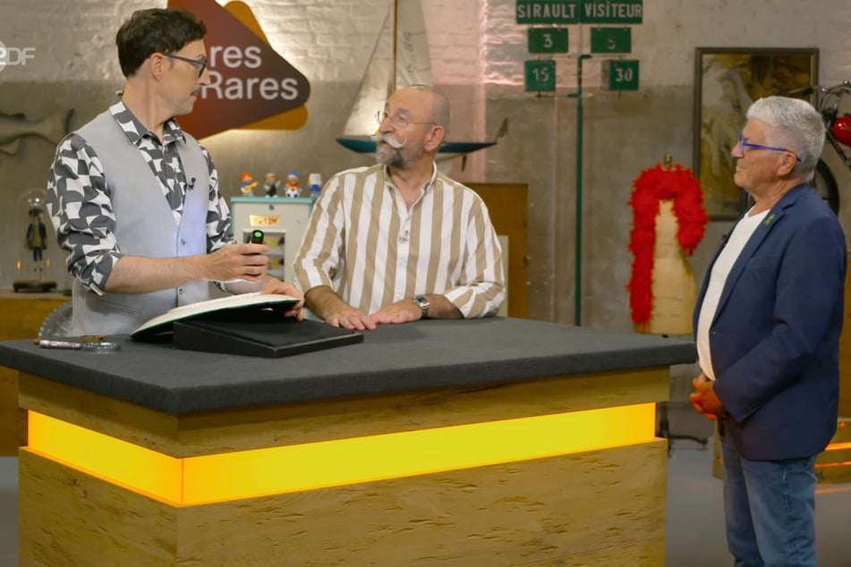 Berthold Bausch (73) hat einen Keramik-Teller von Pablo Picasso mit zu "Bares für Rares" gebracht.