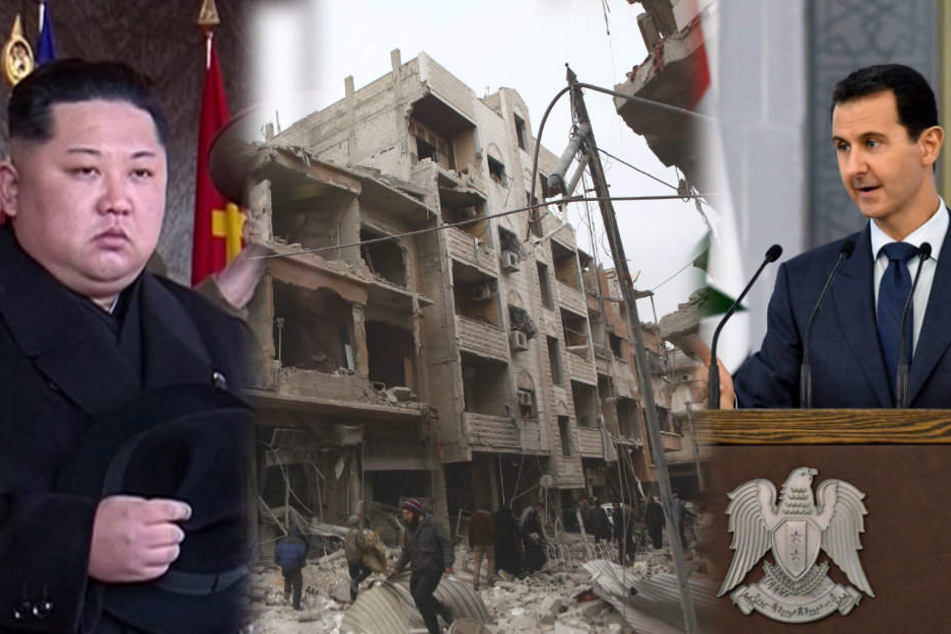 Kim Jong-un und Baschar al-Assad könnten einen Chemiewaffen-Deal ausgehandelt haben