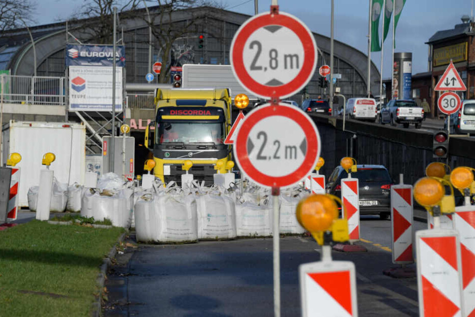 Was wird hier eigentlich gemacht? Darüber könnte eine App bald Auskunft geben. In diesem Fall ist es eine Baustelle am Wallringtunnel.