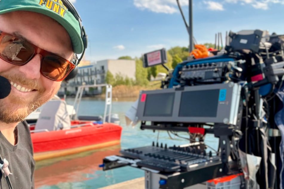 Frank Schubert (38) ist auf Originalton für Kino, TV-Filme und Serien spezialisiert.