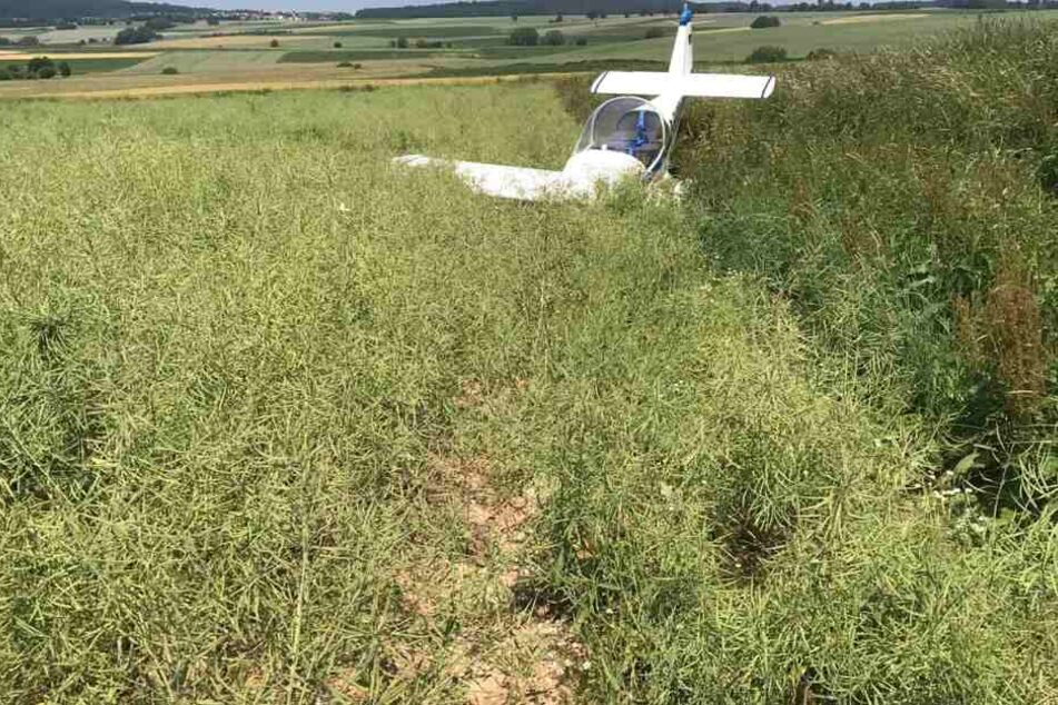 Am Flugzeug entstand vermutlich ein Totalschaden.