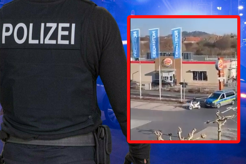 Nach der wilden Verfolgungsjagd über einen Fuldaer Supermarkt-Parkplatz wurden nun Ermittlungen gegen den Rollerfahrer sowie einen Polizisten aufgenommen.