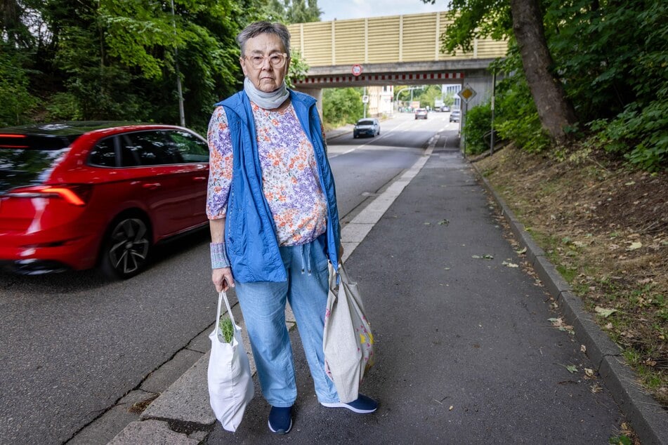 Anwohnerin Isa Herklotz (81) kennt das Problem.