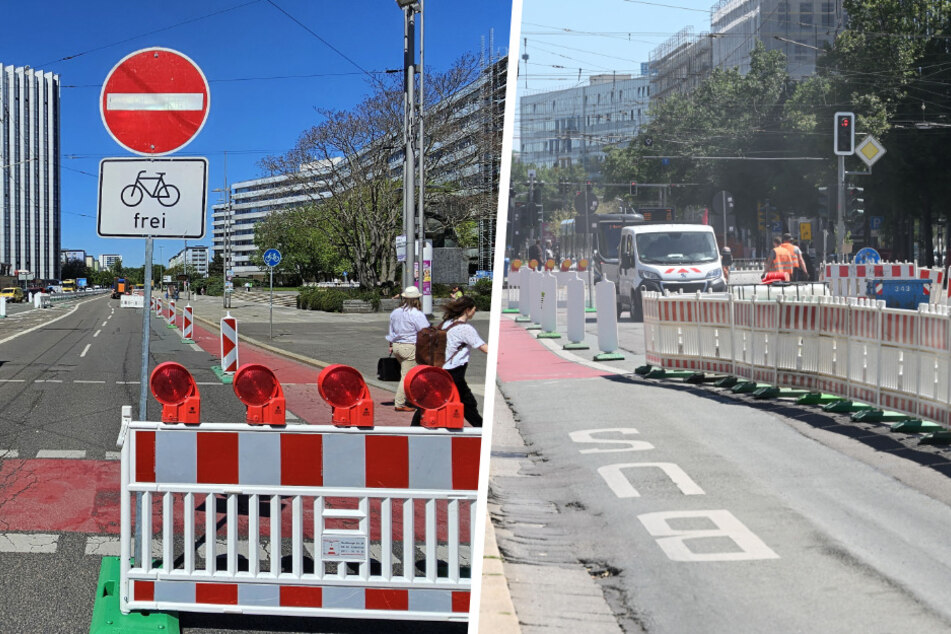 Baustellen Chemnitz: Diese Asphalt-Arbeiten bremsen Chemnitzer Innenstadt-Verkehr aus