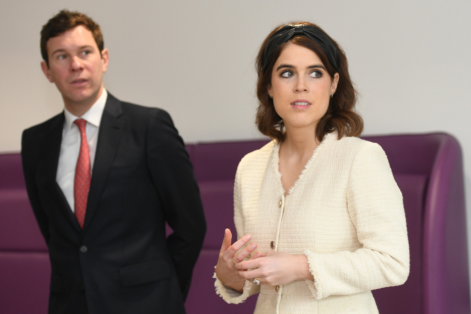Die britische Prinzessin Eugenie und Jack Brooksbank sind Medien zufolge ins Frogmore Cottage in Windsor gezogen - in die Residenz von Prinz Harry und Meghan.