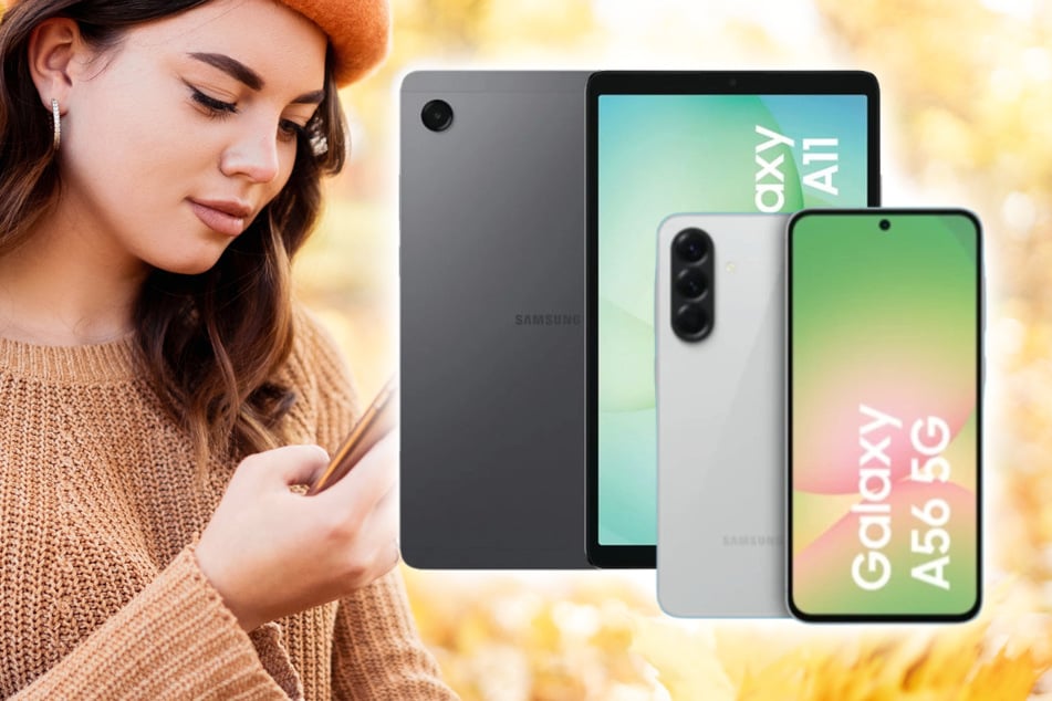Samsung Galaxy A56 5G mit gratis Galaxy Tab A11 zur Black Week im Angebot