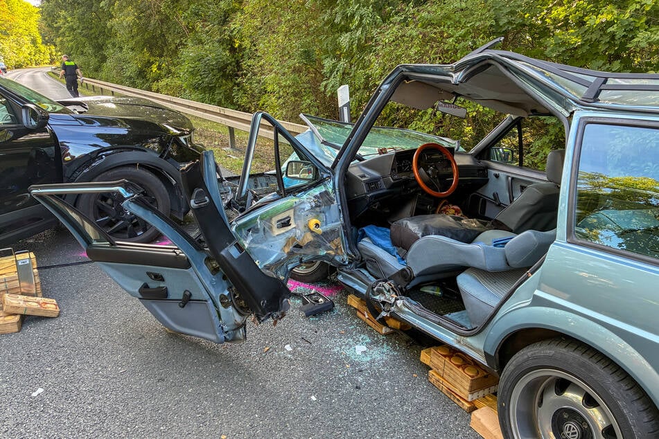 Die Rettungskräfte hatten vor Ort mächtig zu tun.