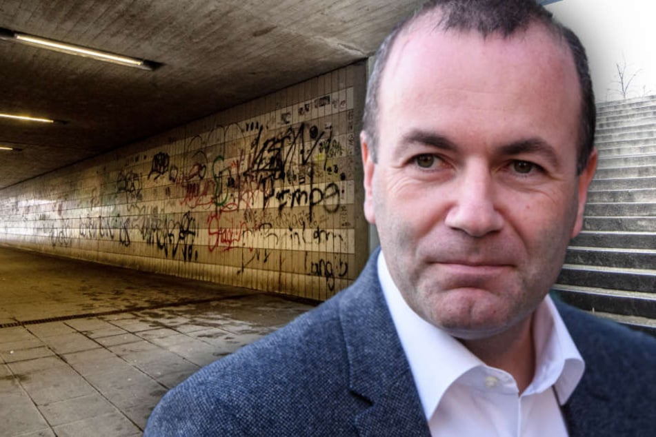 Manfred Weber reagierte auf die Vorkommnisse in Amberg. (Bildmontage)