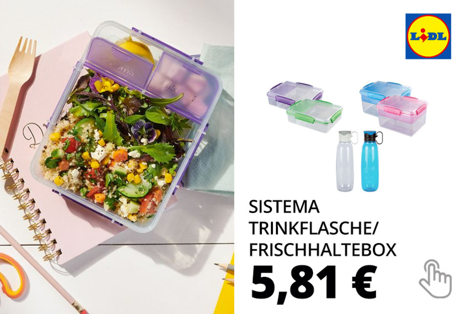 SISTEMA Trinkflasche/Frischhaltebox