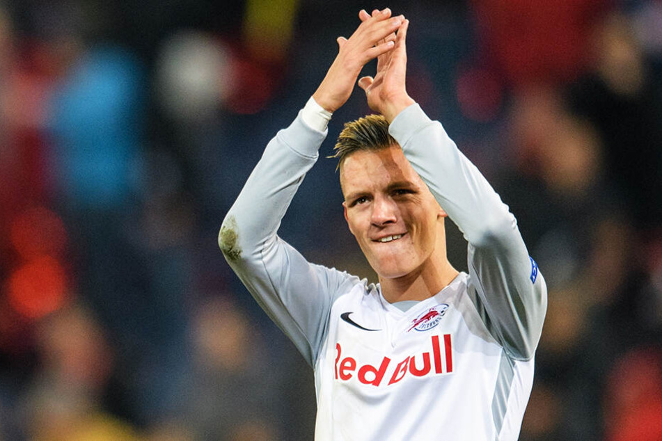 Würde gut ins Beuteschema des BVB passen: Hannes Wolf von Red Bull Salzburg.