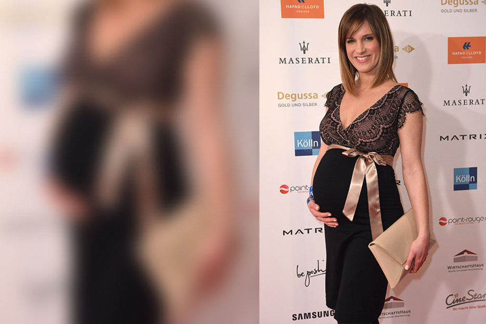 Auf der Berlinale im Februar präsentierte Isabell Horn überglücklich ihren hochschwangeren Bauch.