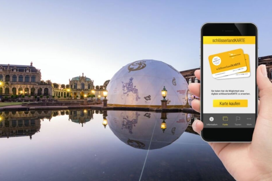 Mit der App schlösserlandKARTE könnt Ihr in ganz Sachsen viele Sehenswürdigkeiten günstiger besuchen.