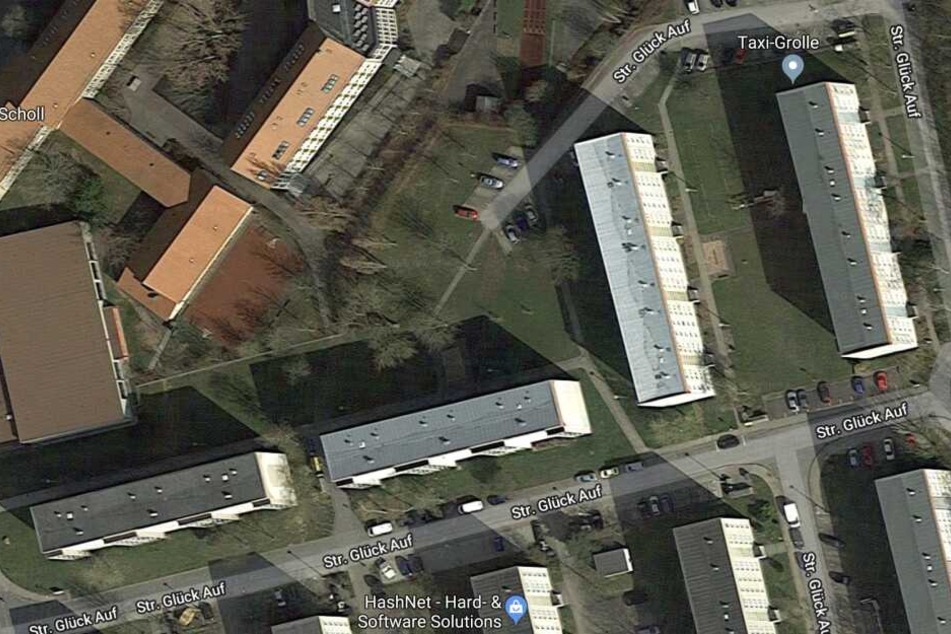 Das Unglück geschah in der Straße Glück Auf in Sangerhausen.