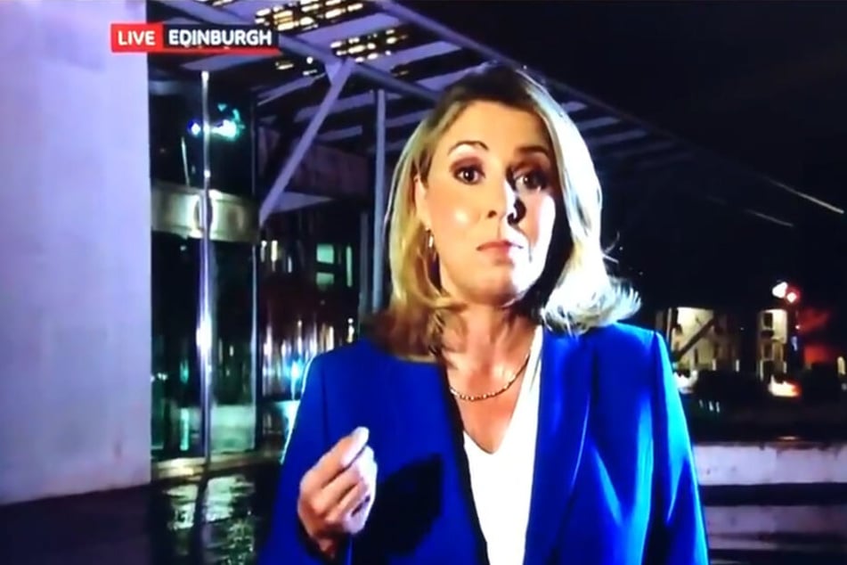 BBC News Korrespondentin Sarah Smith.