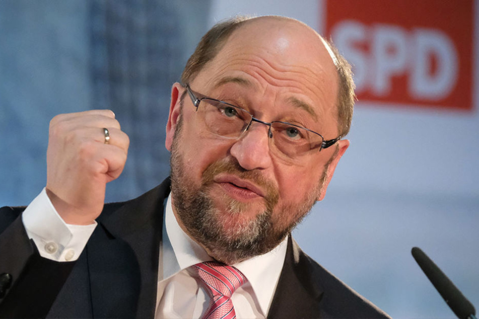 Martin Schulz (61, SPD) musste einiges einstecken.