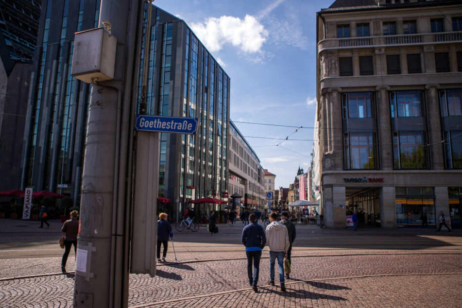 Unter anderem zieht der Aufzug auch durch die Grimmaische Straße auf den Augustusplatz. (Archivbild)