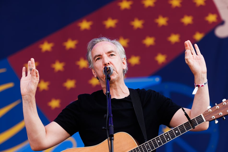 El músico Olli Schulz (52) estaba de fiesta en la celebración de Halloween de Heidi. (Foto de archivo)