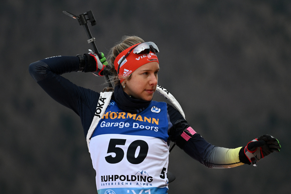 Bei der Macht von Ruhpolding: Biathletin Sophia Schneider (25) nimmt einen Podestplatz beim Heim-Weltcup ins Visier.