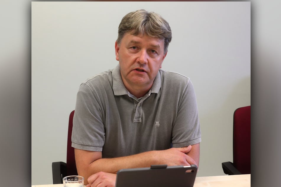Der BSW-Fraktionschef Ralf Böhme (52).