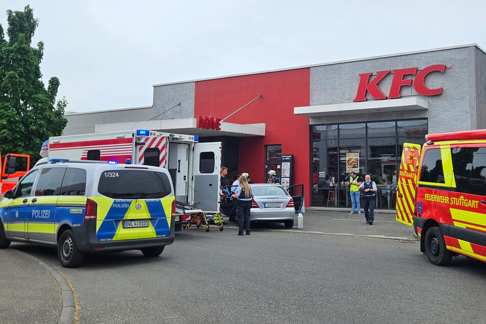 Feuerwehr, Polizei und Rettungsdienst rückten an.