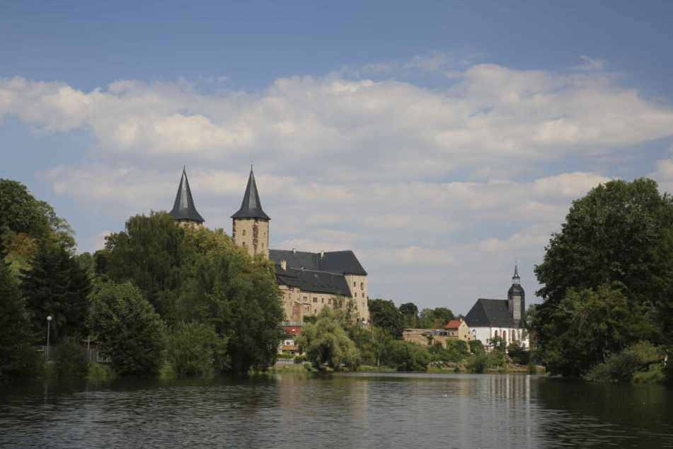 Die Mulde bei Rochlitz.